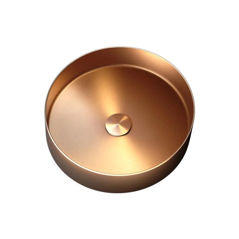 Bacha De Vanitory Simple Johnson Acero Signature Aura Rose Gold