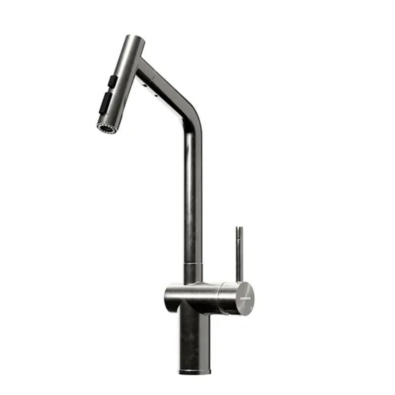 Grifería Cocina Johnson Acero Glow Steel