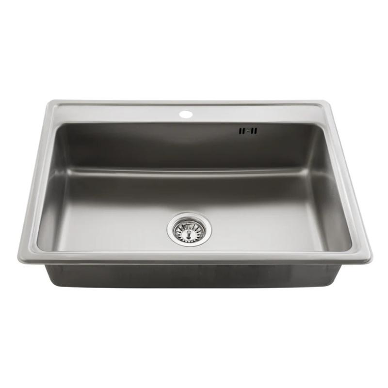 Bacha Cocina Designia 70x42x17cm Acero Inox. Mi Pileta 780E