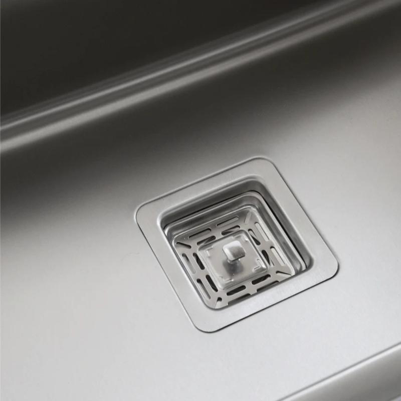 Bacha Cocina Simple Designia Acero Inox. Mi Pileta 783E