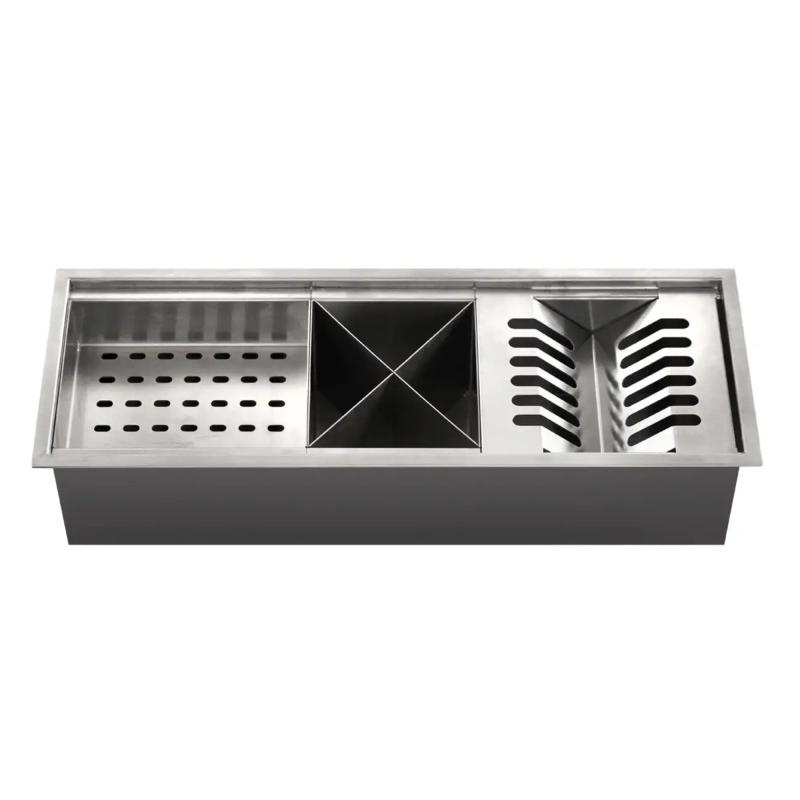 Barra Escurridora Secaplatos 50cm Acero Inox. Mi Pileta BS50