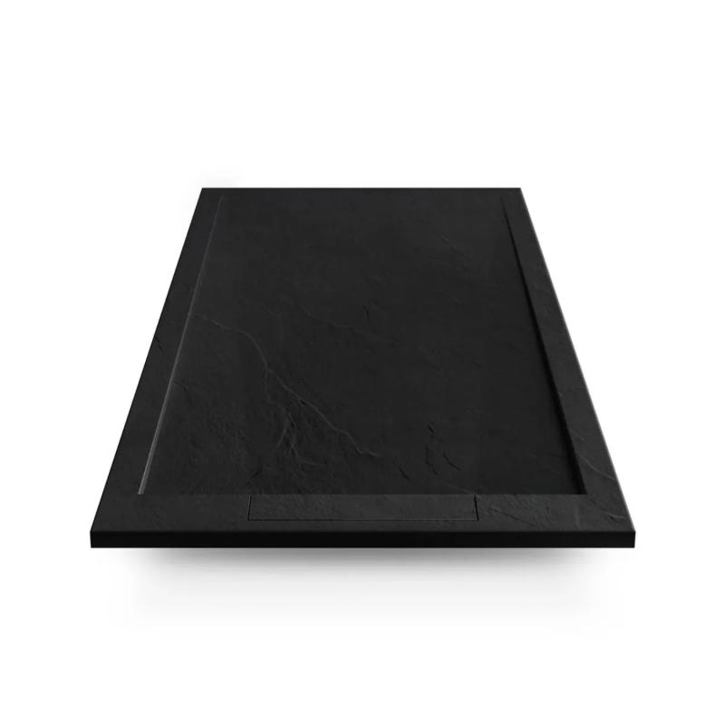 Receptáculo Piso De Ducha Resina Poliester Peirano PDU102N Negro