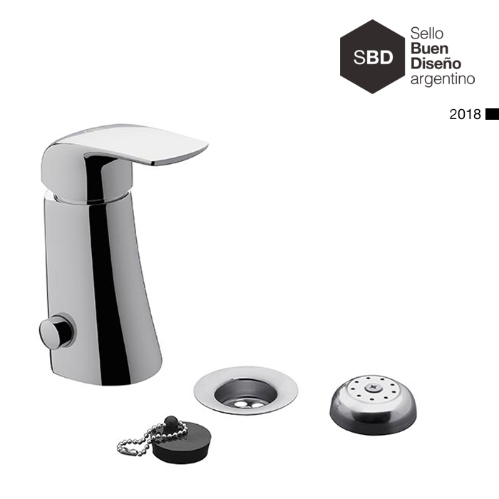 Grifería Monocomando Bidet  Fv Epuyen 0189/L2 CR Cromo