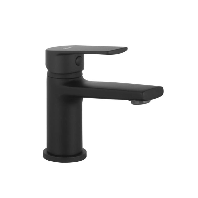 Grifería Lavatorio Bajo Monocomando Peirano Black Rio (60-176N)