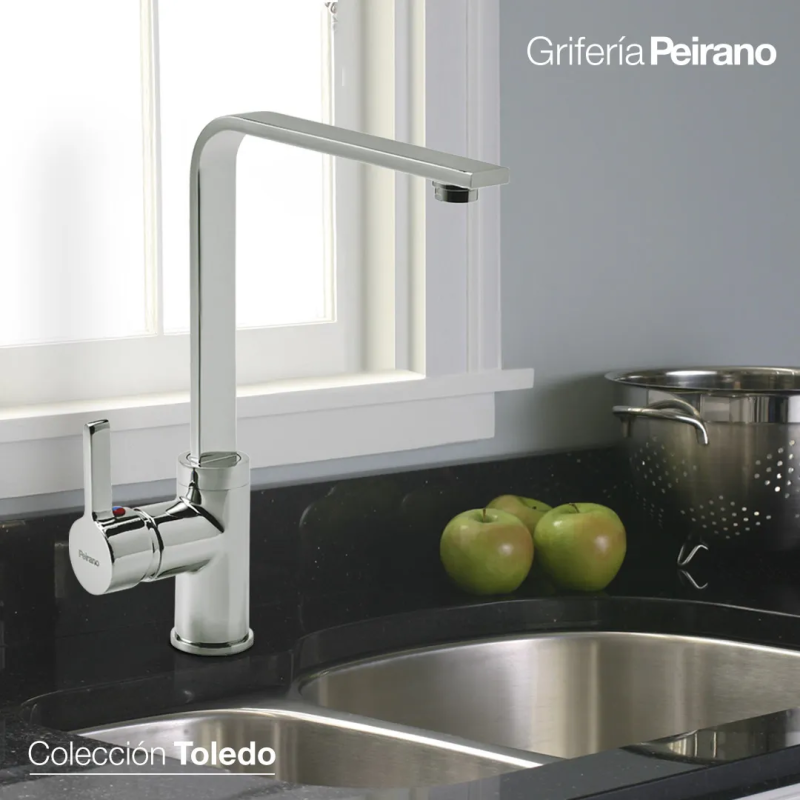 Grifería Para Cocina Monocomando Cocina Peirano Toledo 20-150