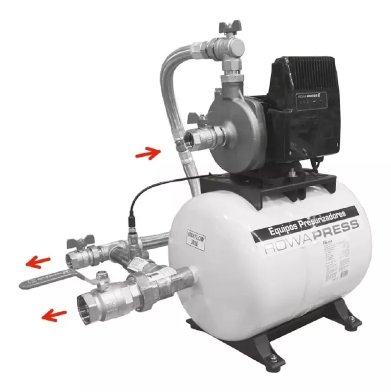 Bomba Presurizadora Tanque 35 L Rowa Maxflow 302