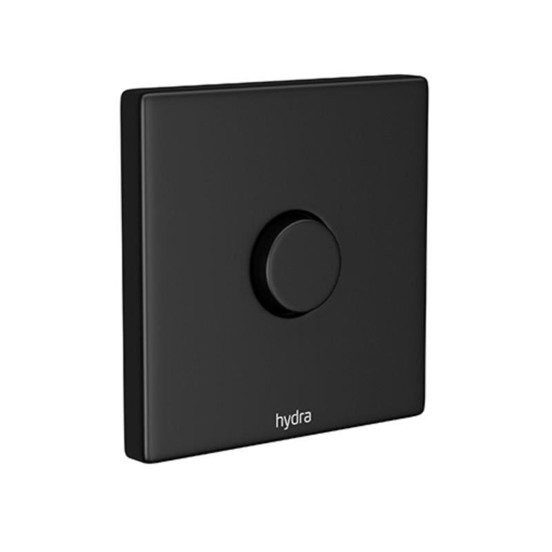 Combo Válvula Automática Deca + Tecla De Descarga Hydra Plus Black Mate 51012