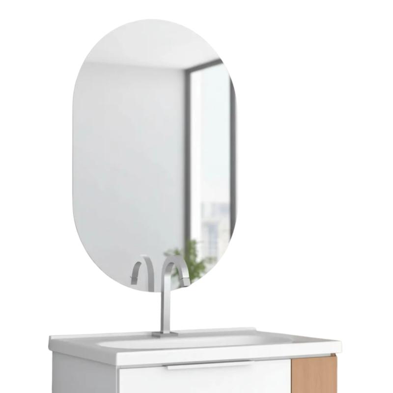 Espejo Para Baño Ovalado Cozimax Eclipse 75x50cm