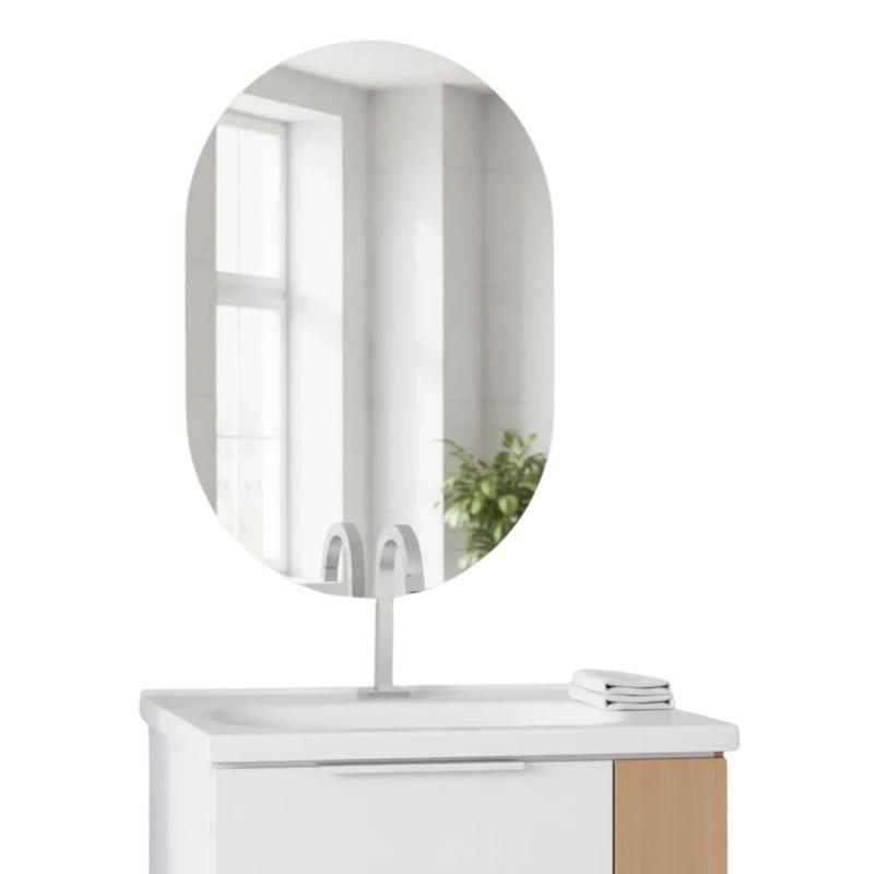 Espejo Para Baño Ovalado Cozimax Eclipse 75x50cm