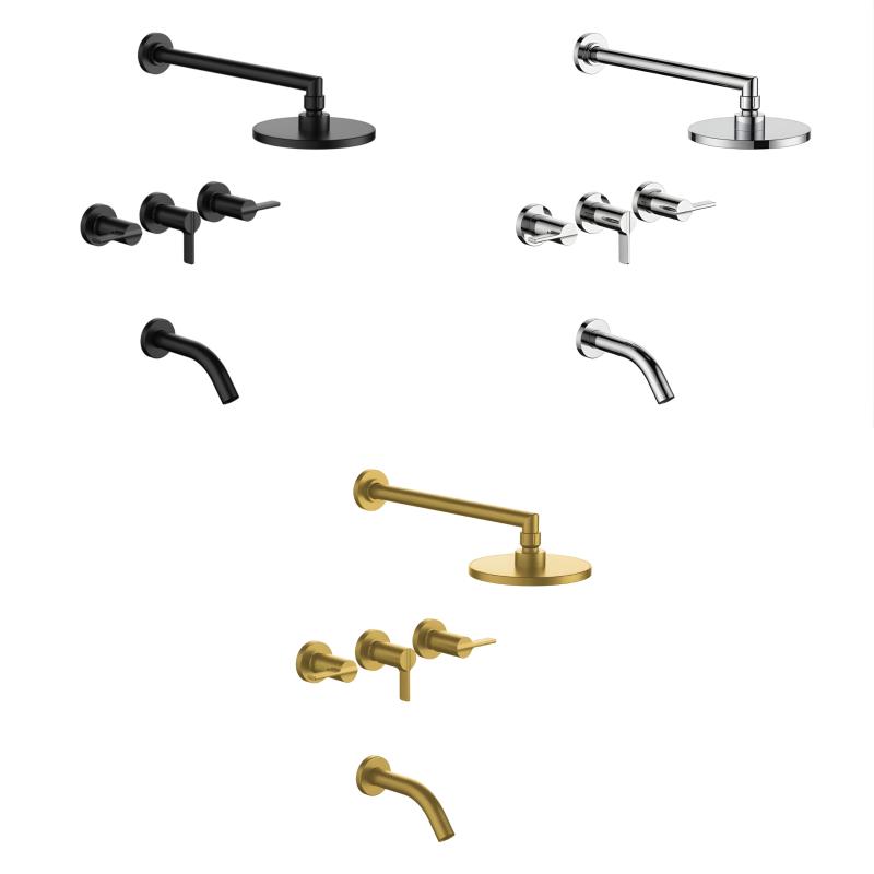 Grifería Ducha Y Bañera Fv Mauna 0103/G8