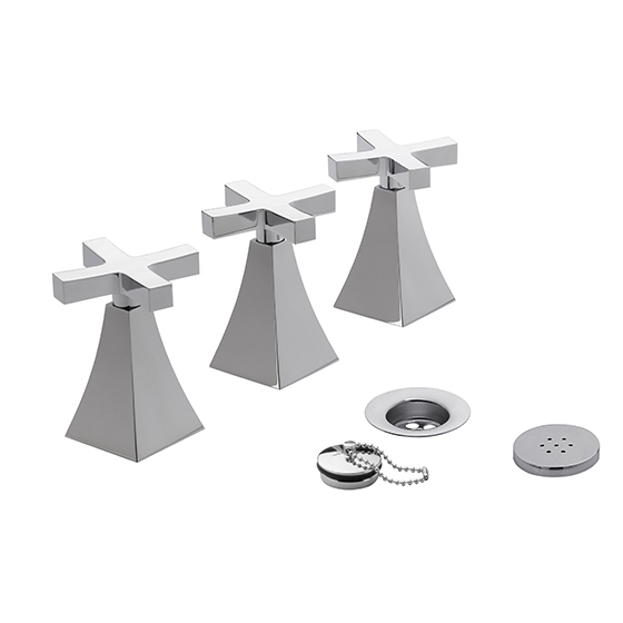 Grifería Bidet Con Transferencia Fv Urbano 0295/H3 Cr Cromo