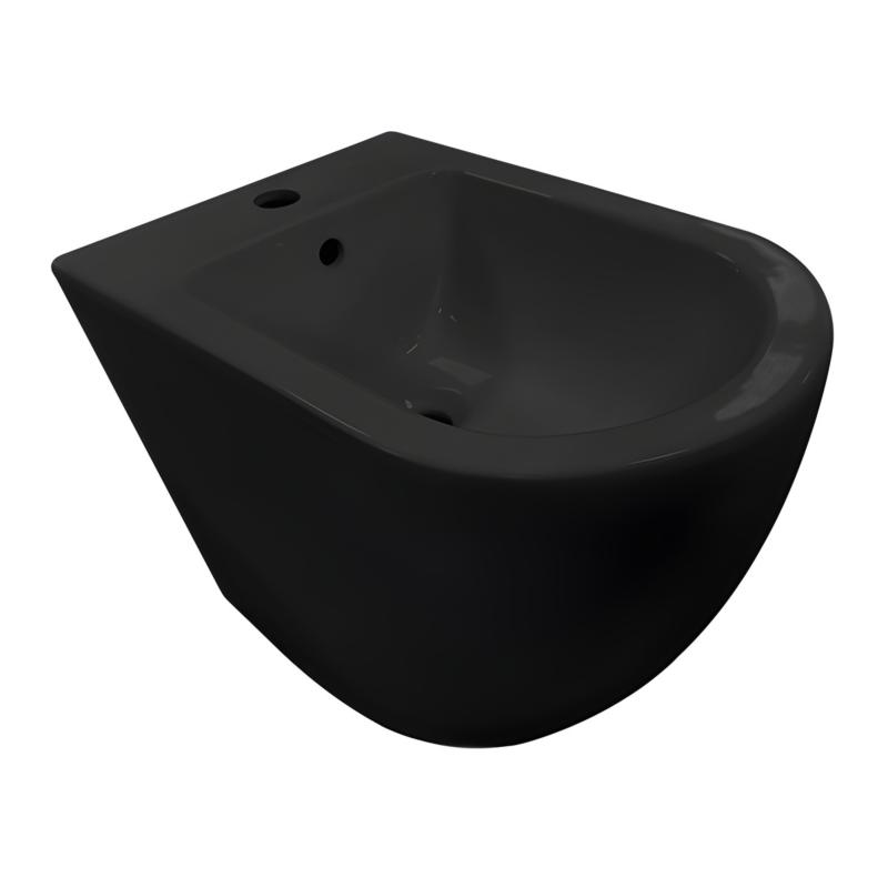 Bidet 1 Agujero Peirano Linea Stone Black (BID104N-1)