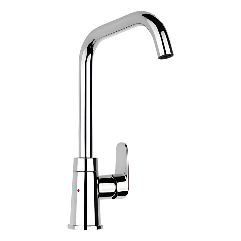 Grifería Cocina Pico Alto Monocomando Fv Pepper 0411.04/M6 Cromo