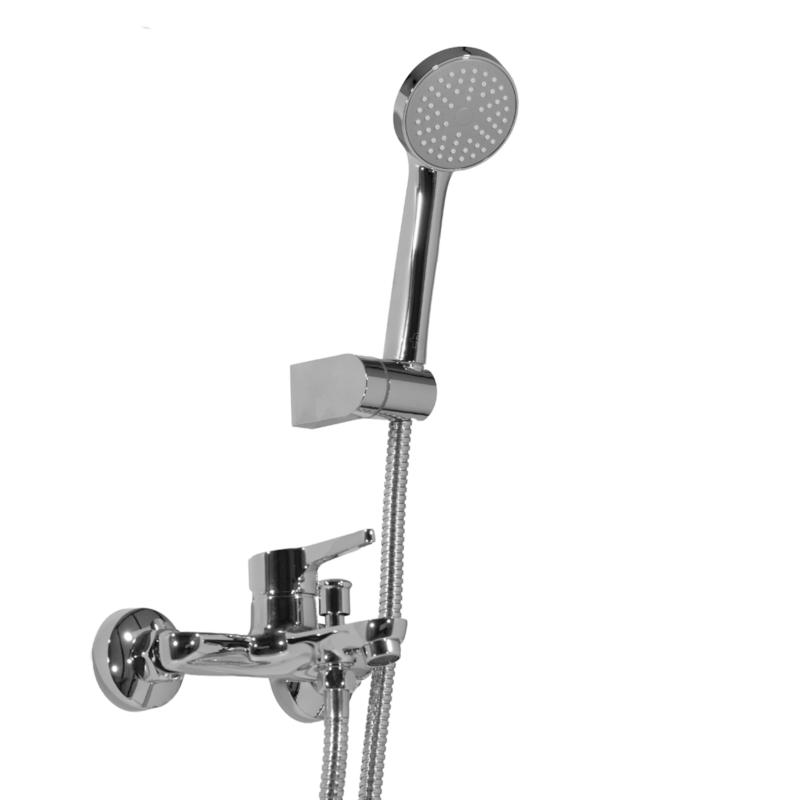 Grifería Ducha Y Bañera Monocomando Con Transferencia Fv Alba 0310/G9 Cromo