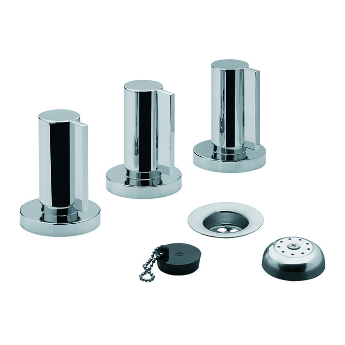 Grifería Bidet Con Transferencia Fv Nebraska 0295/D5 Cr Cromo