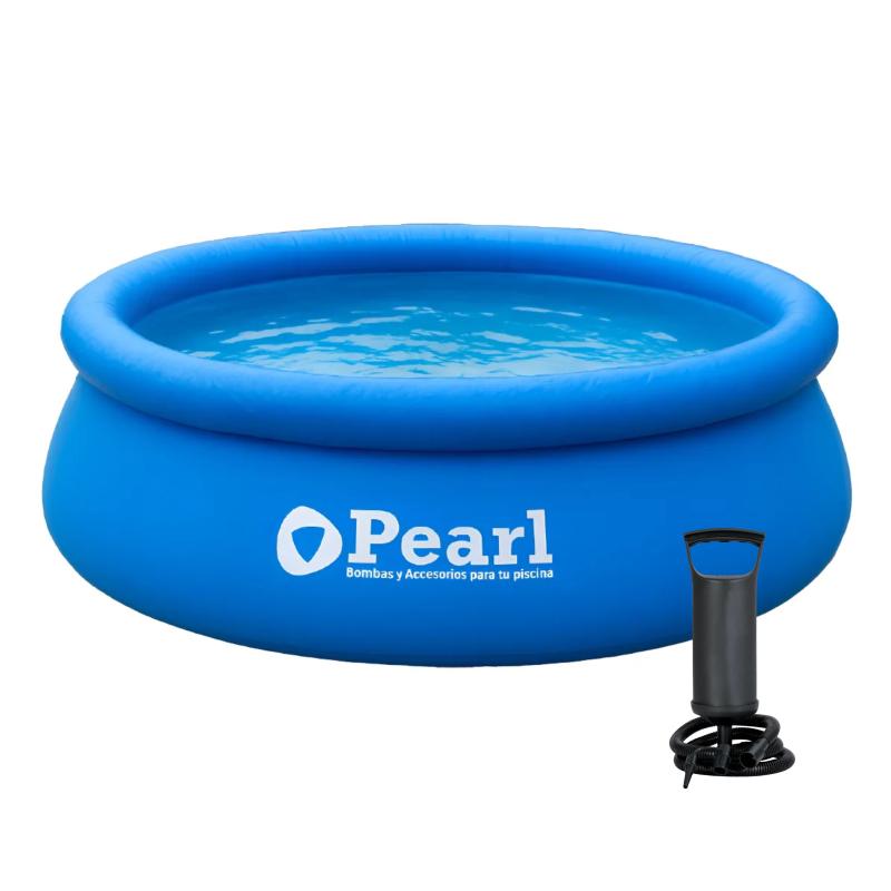 Pileta Inflable Redonda De 1880lts Con Inflador Pearl