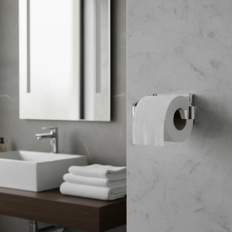 Portarrollo Baño Fv Armonia 0167/M8 Plateado Cromo