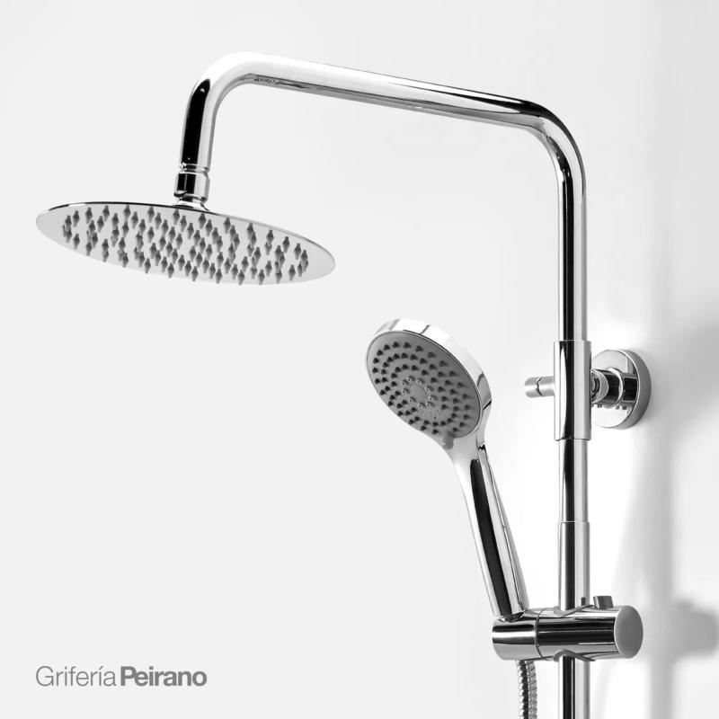 Flor Ducha Columna Exterior Con Transferencia Peirano Adra 84-203