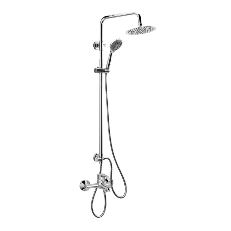 Flor Ducha Columna Exterior Con Transferencia Peirano Adra 84-203