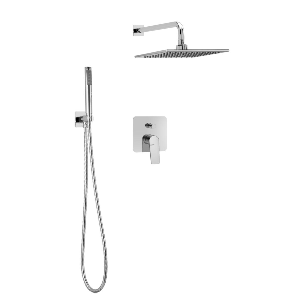 Barral Duchador De Mano Piazza Grifería Para Ducha Con Barral Y