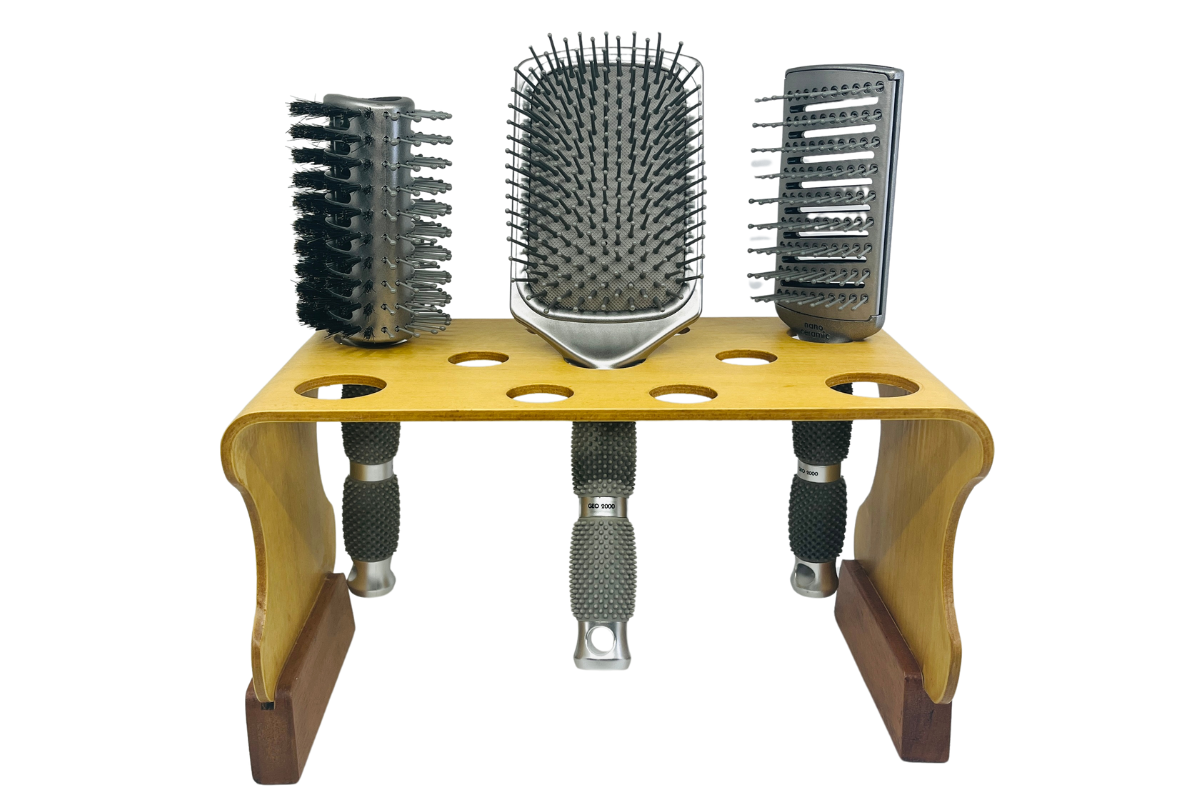 kit cepillos nano silver + posacepillos wood bonificado