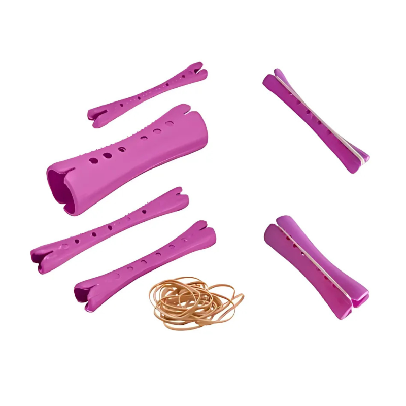 Bigudi Plastico N°4 x100un
