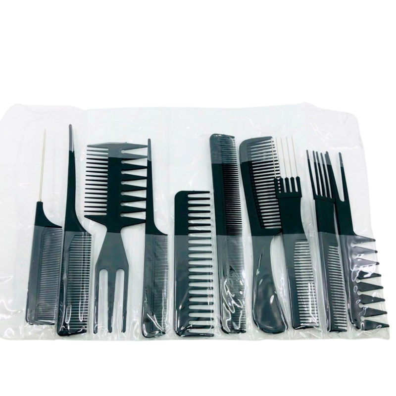Set Peines x10 en estuche