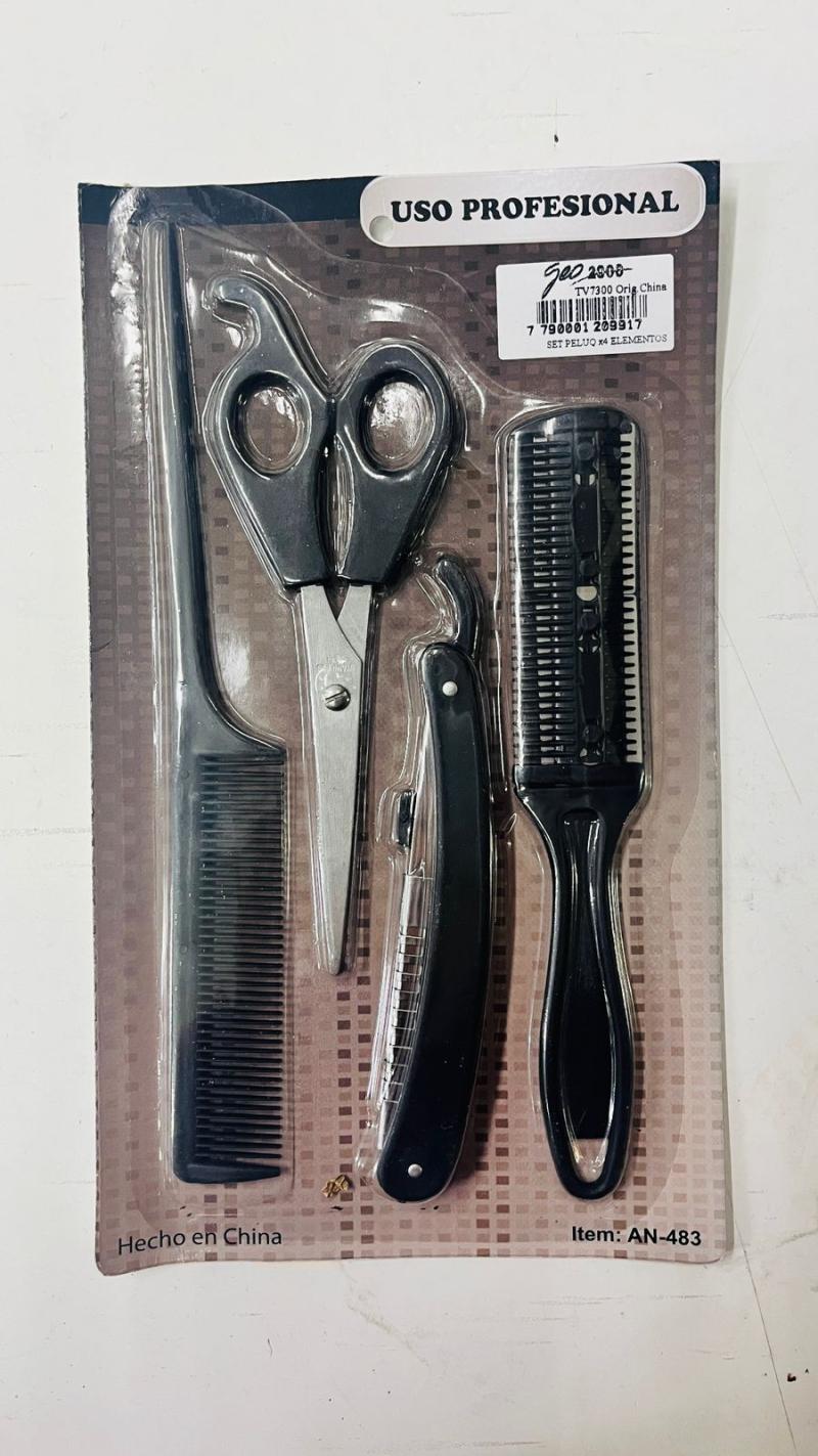 Set peluqueria 4 elementos