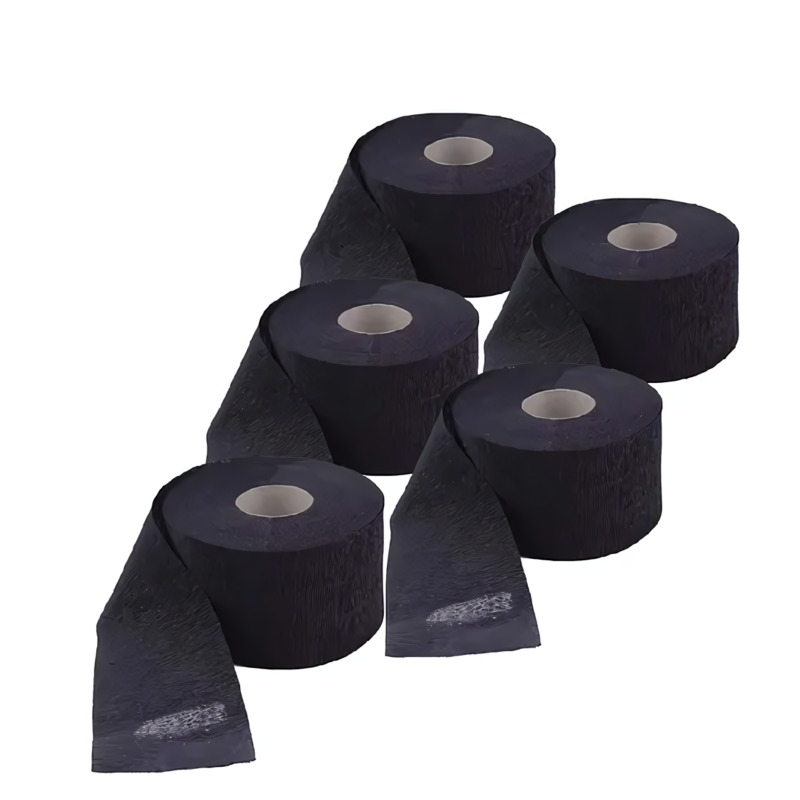 Papel de cuello Negro x5 rollos