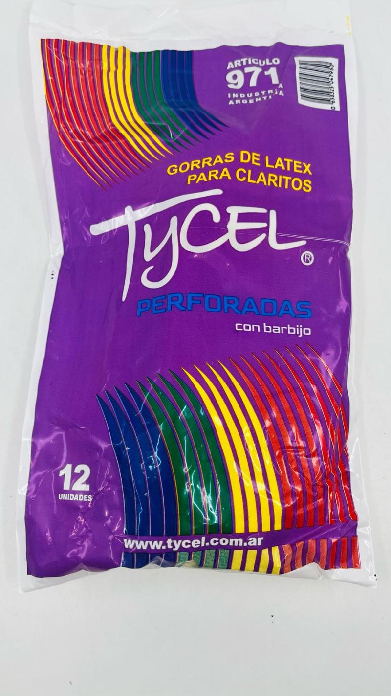 Gorro Tycel perforado x12un