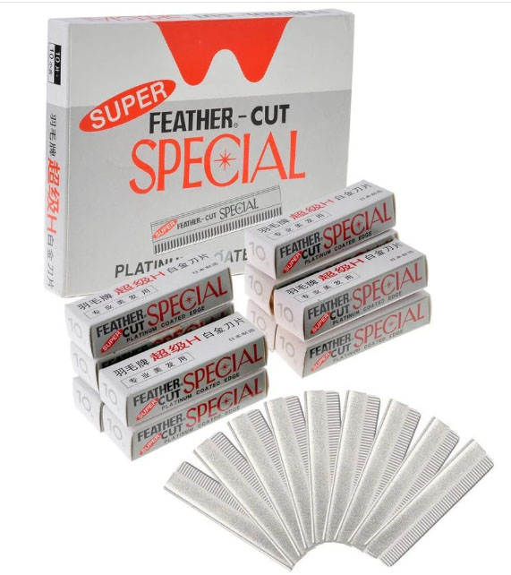 Feather Cut Filos Special Platinum x10 hojas