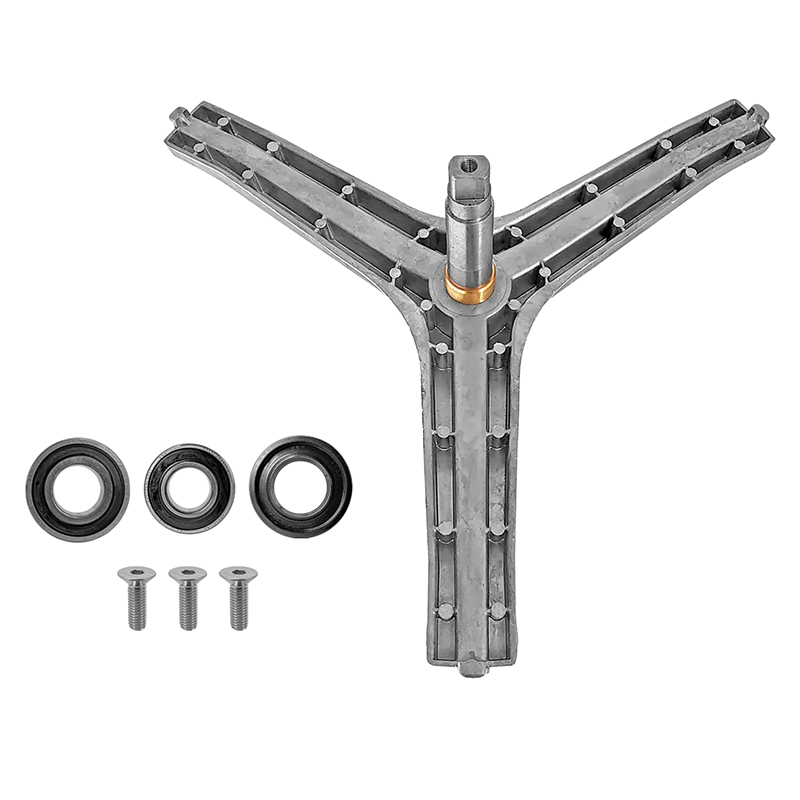 Kit eje soporte tambor para lavarropas Samsung WF1904WPUU, WF1804WPU, WF8650 con tornillos