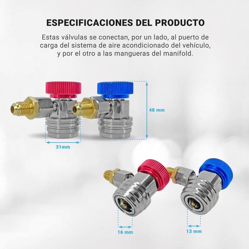 Kit Carga Aire Acondicionado Automotor R 134 Completo