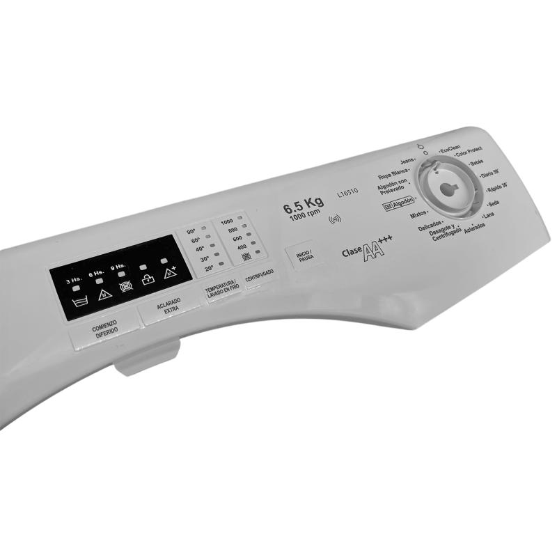 Frente Estetica Lavarropas Longvie L16510 1000 Rpm Blanco
