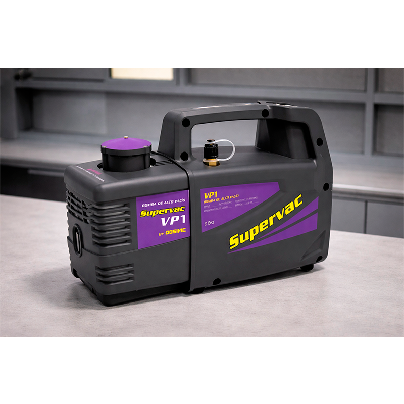 Bomba de Vacío Supervac 58 Litros Con Vacuometro dosivac Vacuómetro