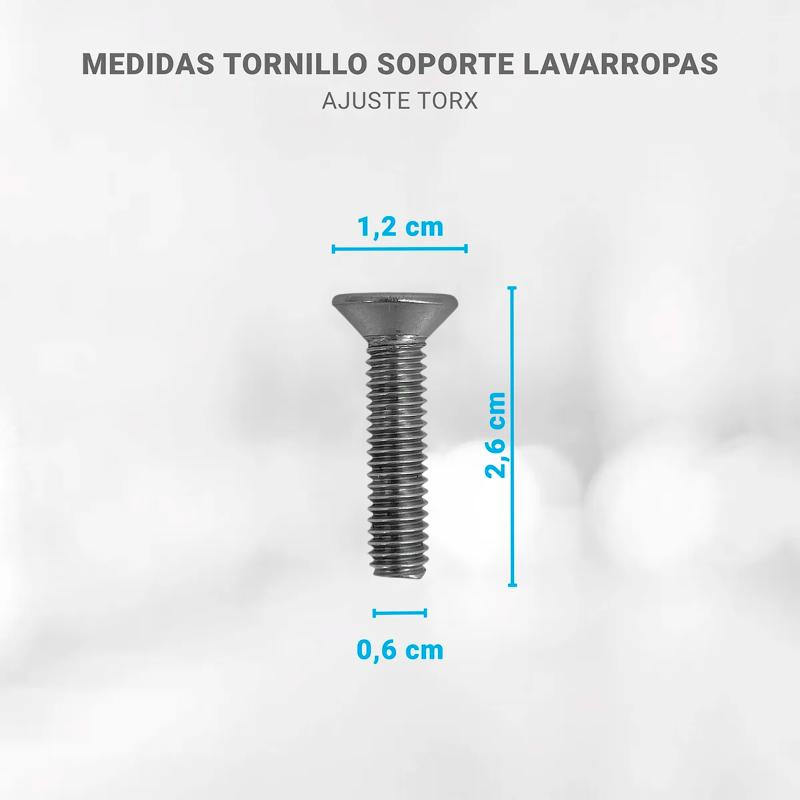 Kit De Tornillos Soporte Drean Blue 8.12 X6 Tipo Torx