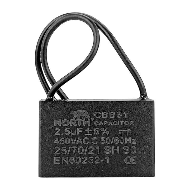 Capacitor 2,5 Uf 450v Ventilador Aire Acondicionado North