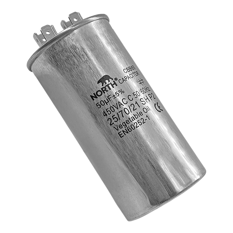 Capacitor Para Aire Acondicionado 50 Mf 450 Vac North