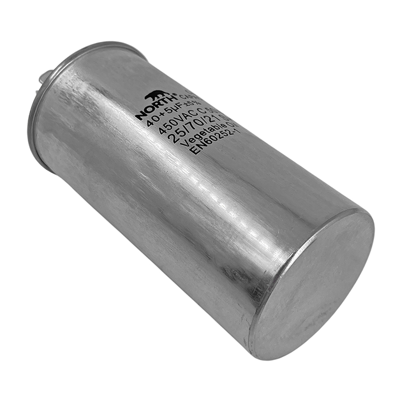 Capacitor Dual 40 + 5 Mf Aire Acondicionado North 450 Vac