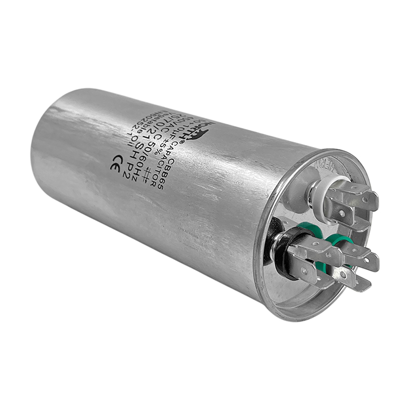 Capacitor Metalico Aire Acondicionado Split Dual 50 + 10 Uf
