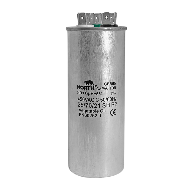 Capacitor Dual Aire Acondicionado Split 50+6uf 450v North