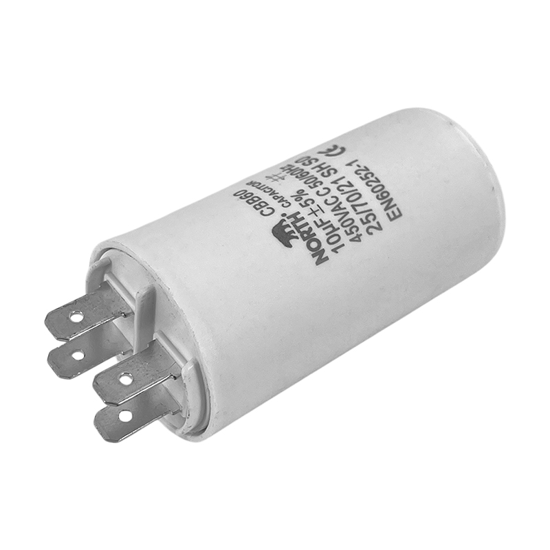 Capacitor De Marcha North 10uf 450v Lavarropas 1 Unidad