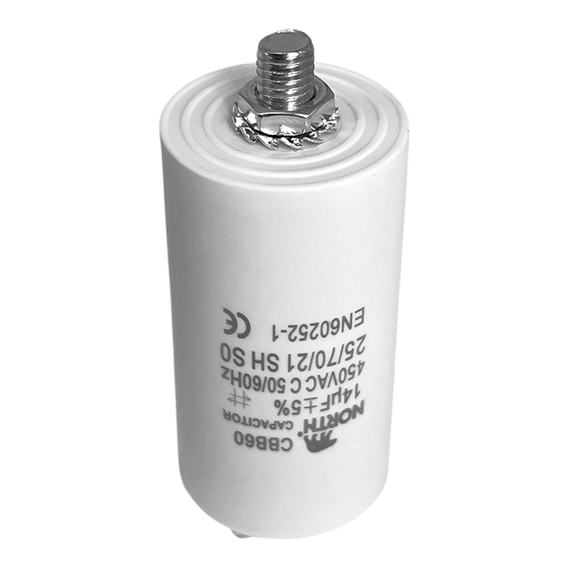 Capacitor Lavarropas 14 Uf Microfaradios 450 Vac North