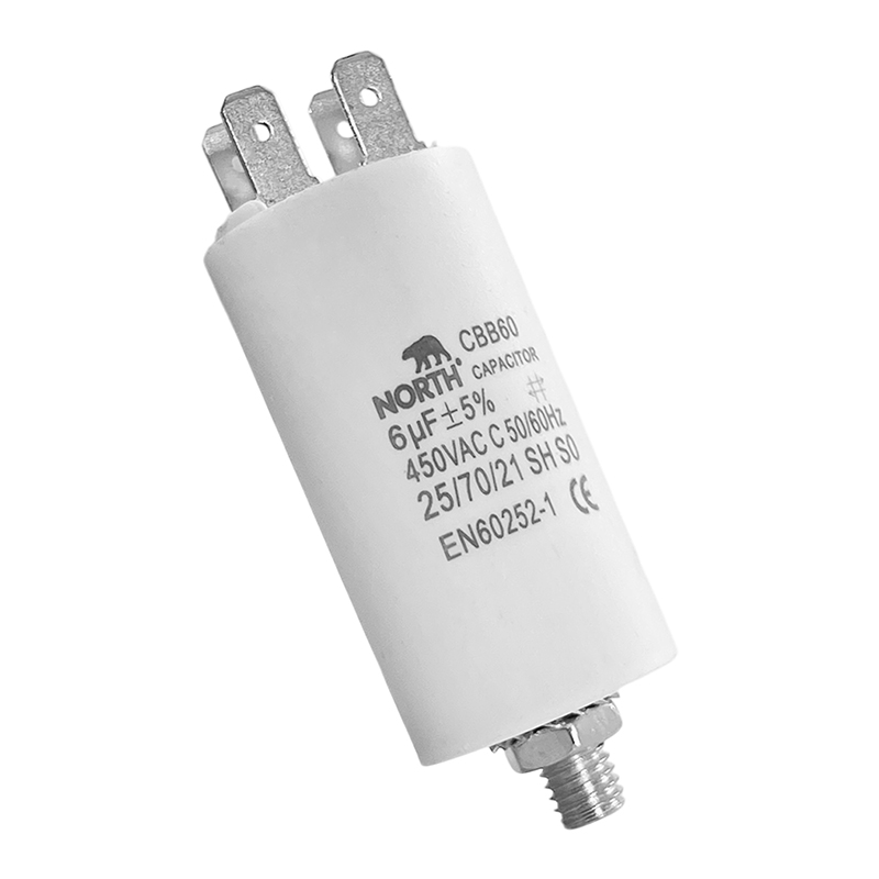 Capacitor Marcha 6 Uf Microfaradios 450 Vac North