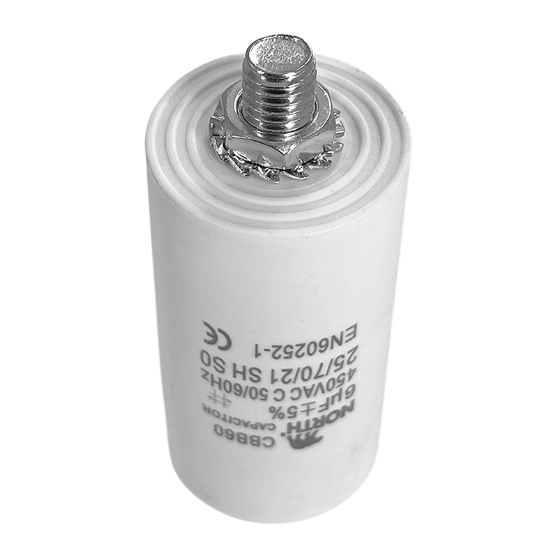 Capacitor Marcha 6 Uf Microfaradios 450 Vac North