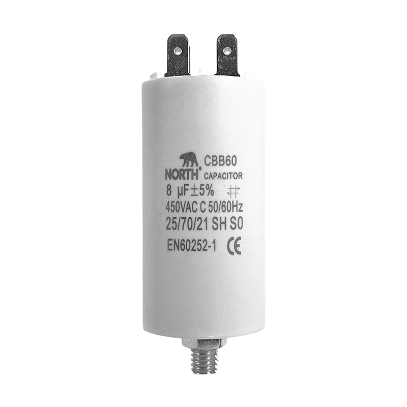 Capacitor Marcha 8 Uf Microfaradios 450vac North