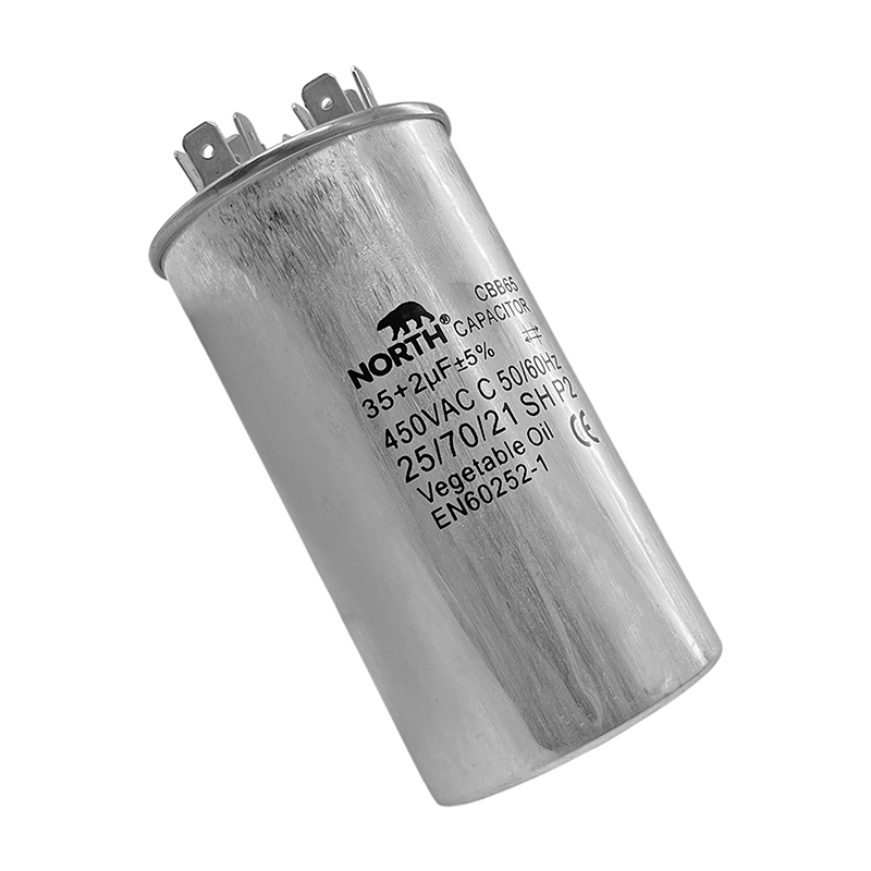 Capacitor Dual 35 + 2 Uf Aire Acondicionado Metalico North
