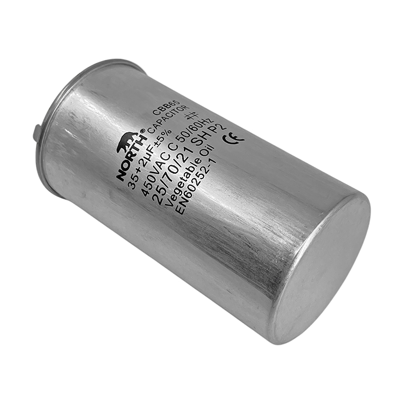 Capacitor Dual 35 + 2 Uf Aire Acondicionado Metalico North