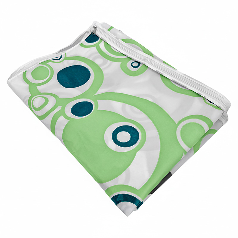 Funda para lavarropas 60x60x81 carga frontal estampada impermeable verde