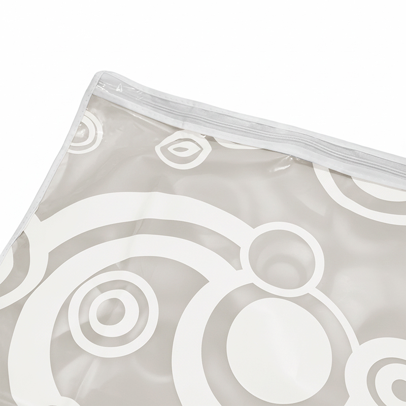 Funda para lavarropas 60x60x81 carga frontal estampada impermeable transparente Beige